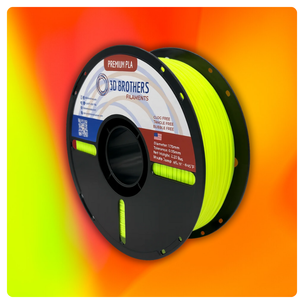 PLA Filament 5-Pack Bundle - 1.75mm (Mix & Match Colors)