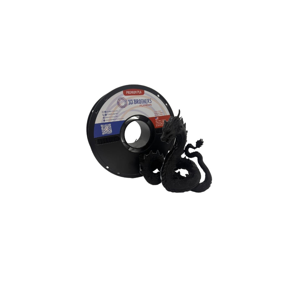 PLA Filament - Black 1kg - 1.75mm