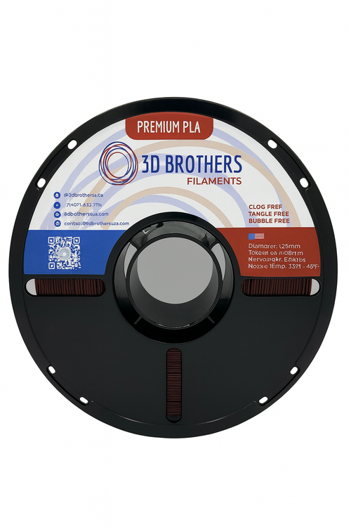 PLA Filament - Chocolate 1kg - 1.75mm