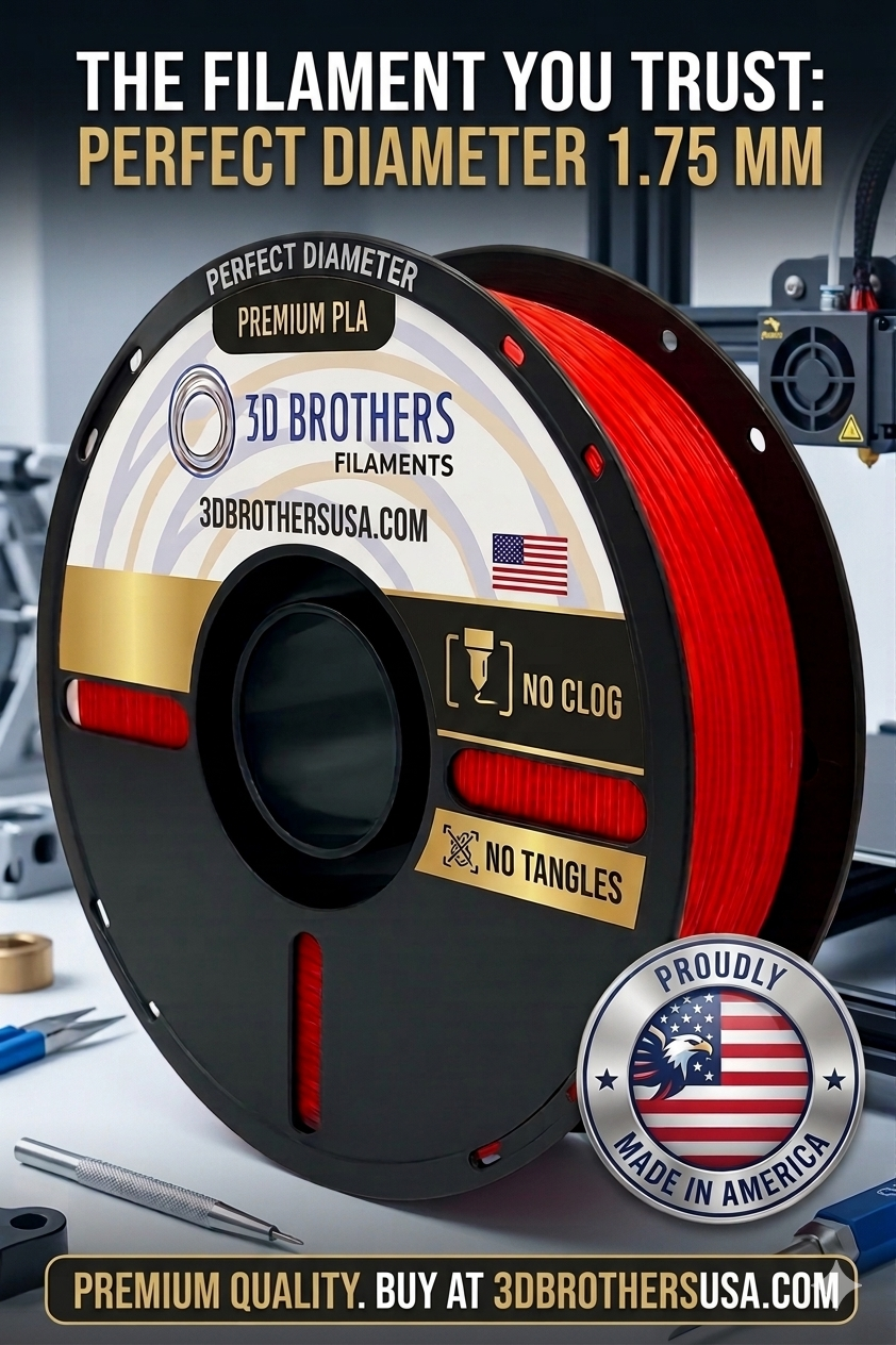 PLA Filament 5-Pack Bundle - 1.75mm (Mix & Match Colors) - Free Shipping