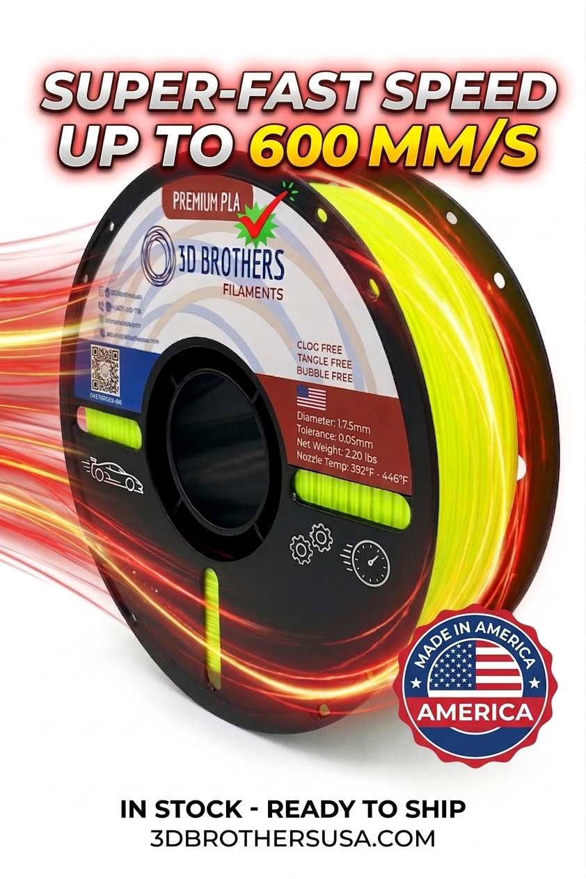 PLA Filament 5-Pack Bundle - 1.75mm (Mix & Match Colors) - Free Shipping