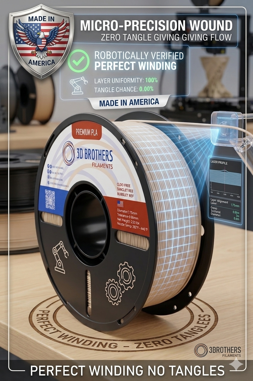 PLA Filament 5-Pack Bundle - 1.75mm (Mix & Match Colors) - Free Shipping