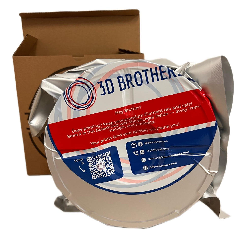 High Speed PLA Filament 1.75mm OUTLET COLOR CHANGE – Made in USA | 1kg Spool | 3D Brothers USA