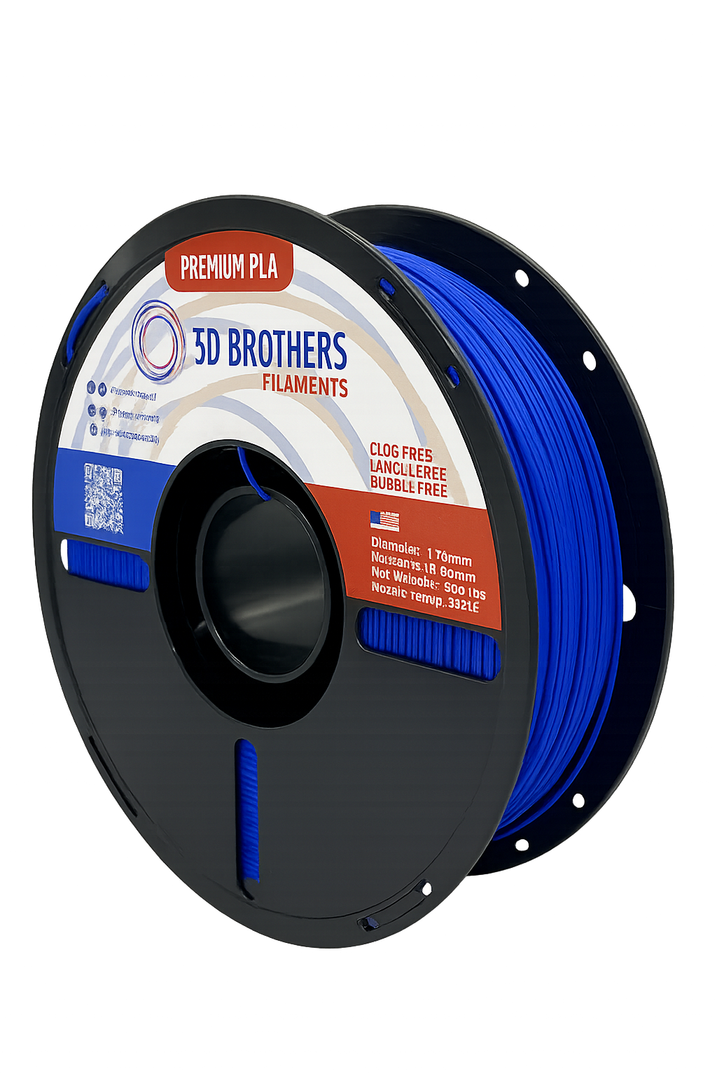 PLA Filament - Royal Blue 1kg - 1.75mm