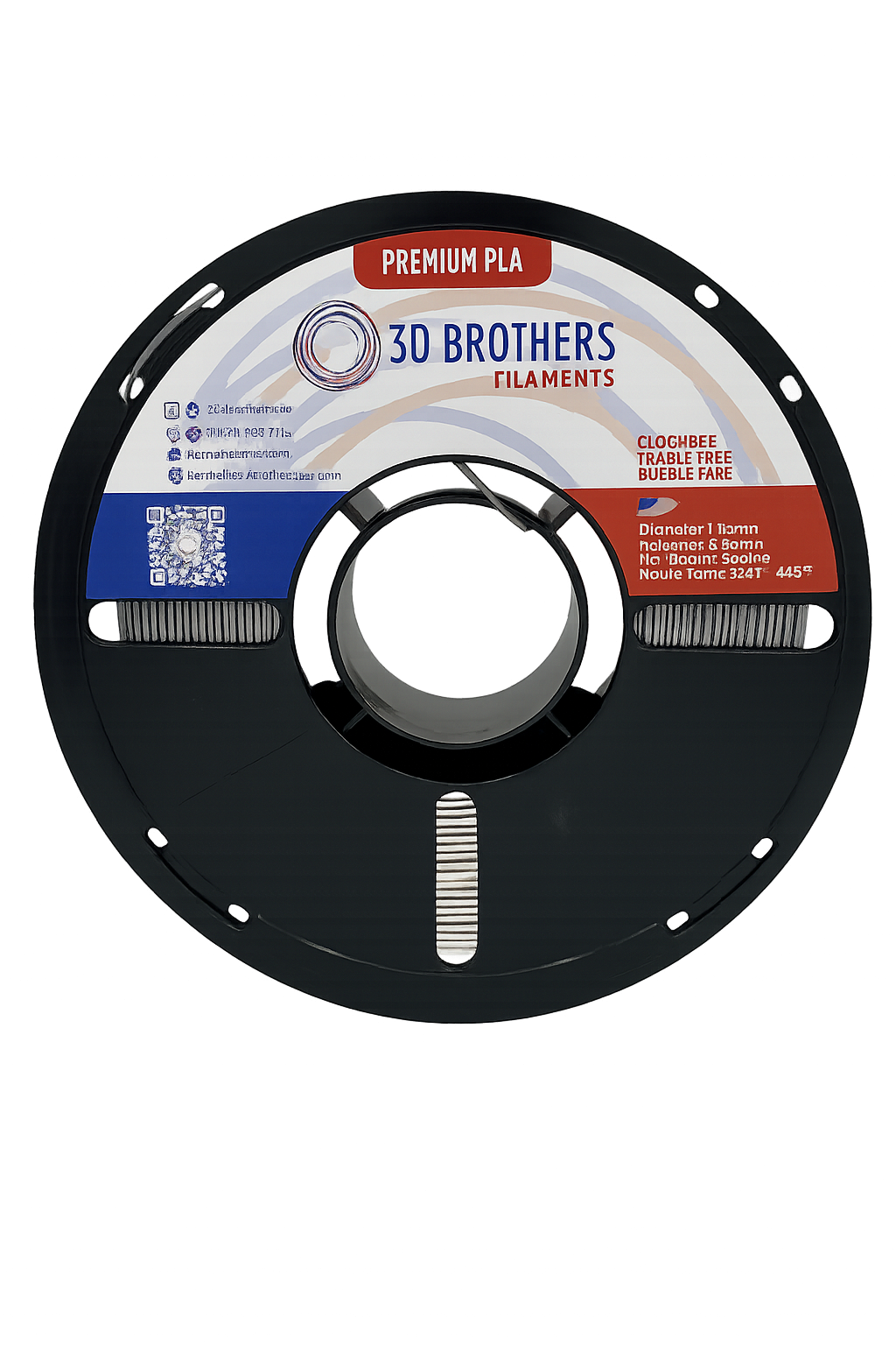 PLA Filament - Silver Pearl Metallic 1kg - 1.75mm