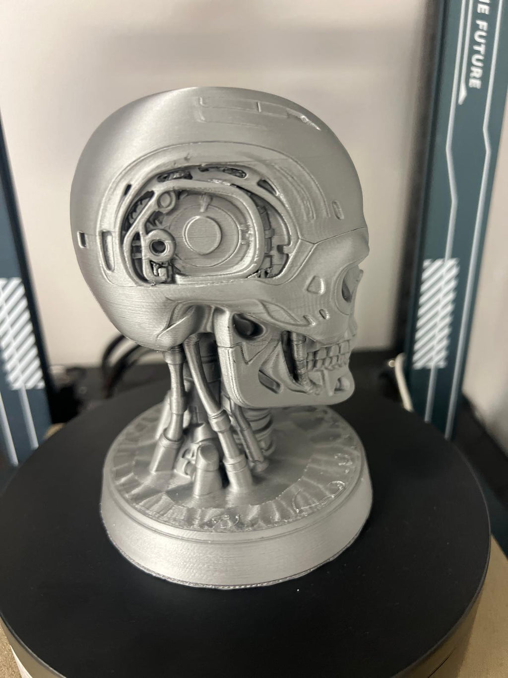 High Speed PLA Filament 1.75mm SILVER METALLIC – Made in USA | 1kg Spool | 3D Brothers USA