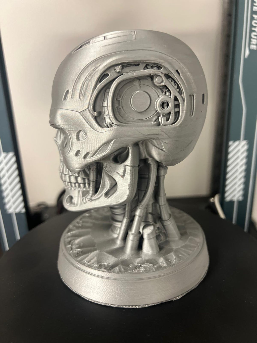 High Speed PLA Filament 1.75mm SILVER METALLIC – Made in USA | 1kg Spool | 3D Brothers USA