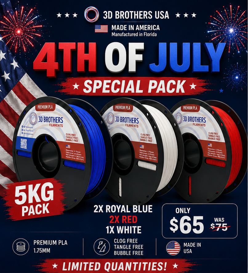 4th of July Special 5 KG Pack Bundle - 1.75mm